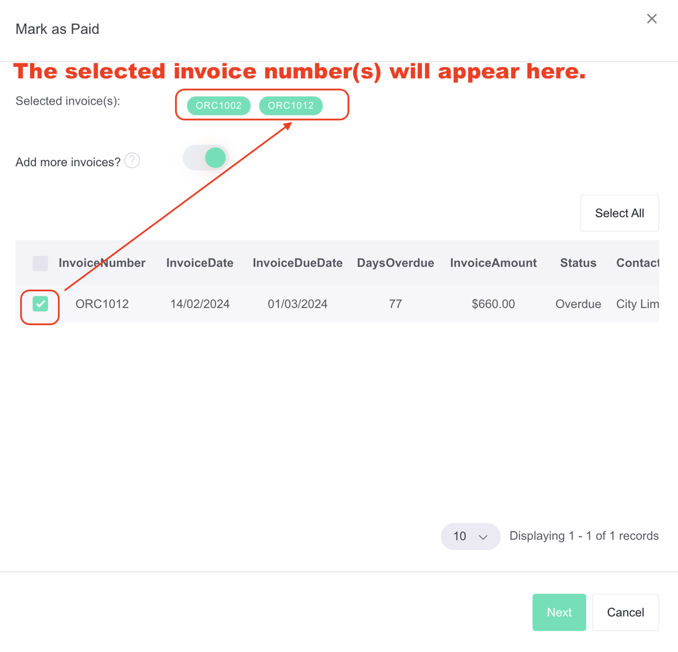 How to Pay Multiple Invoices in One Click