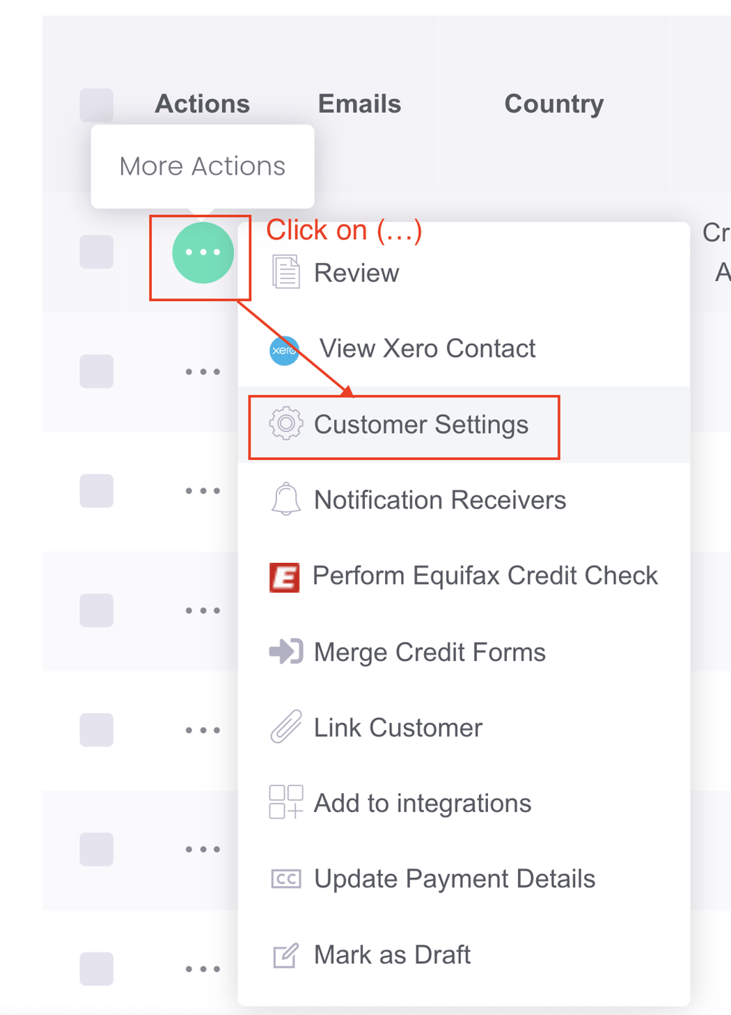How to set the default payment method for a customer?