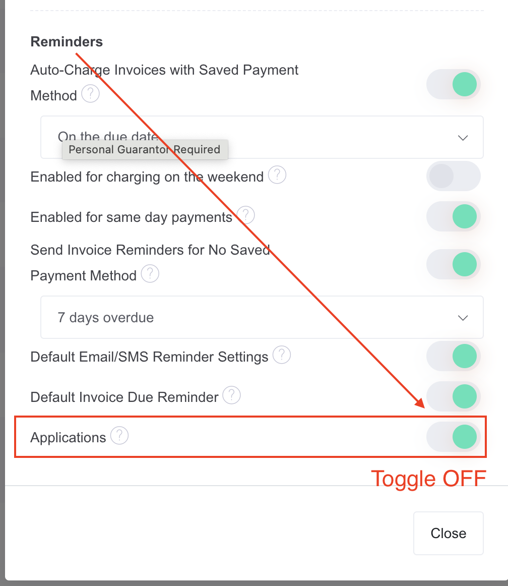 How to handle a customer that doesn't update their payment method